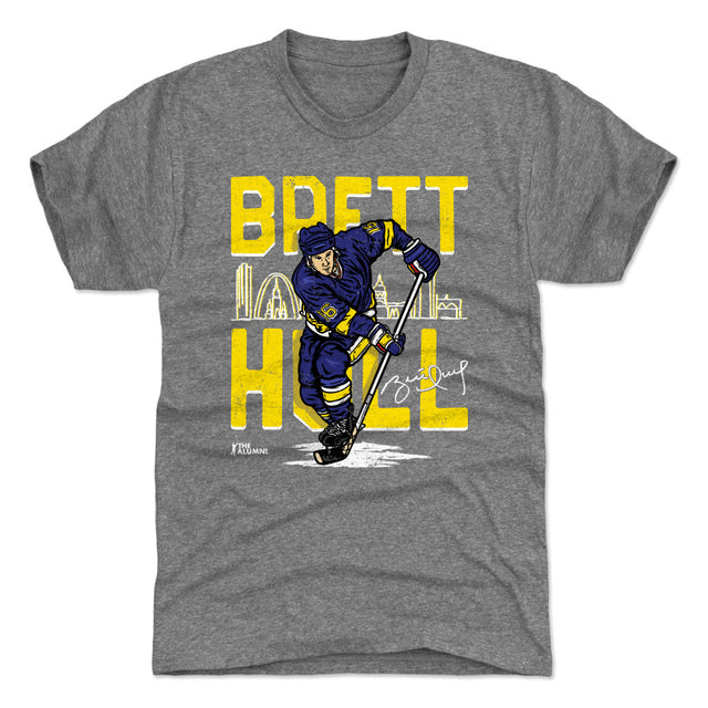 Brett Hull Men's Premium T-Shirt | 500 LEVEL