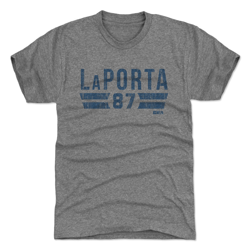 Sam LaPorta Men's Premium T-Shirt | 500 LEVEL