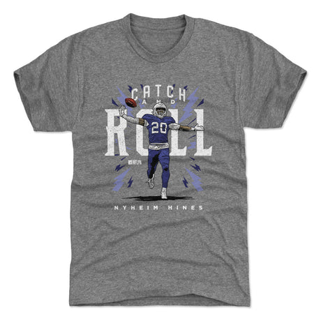 Nyheim Hines Men's Premium T-Shirt | 500 LEVEL