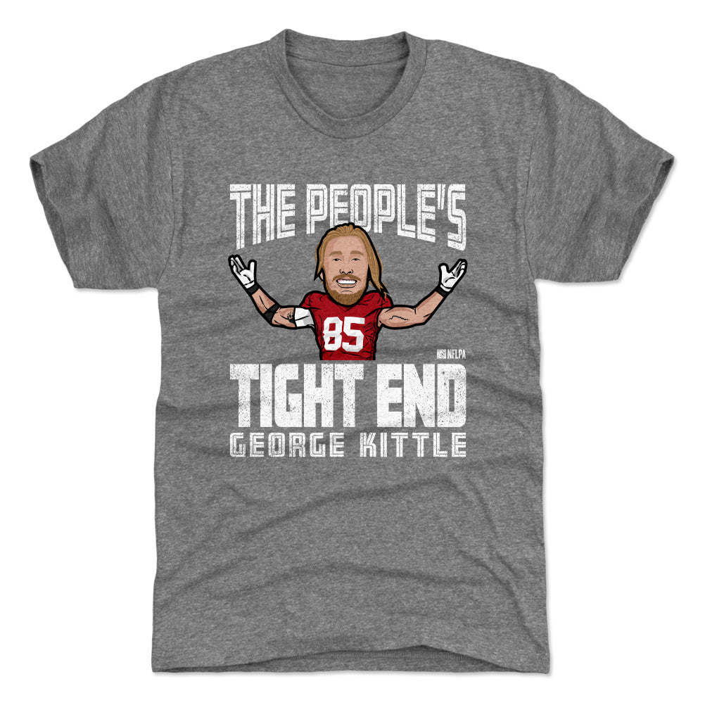 George Kittle Men's Premium T-Shirt | 500 LEVEL