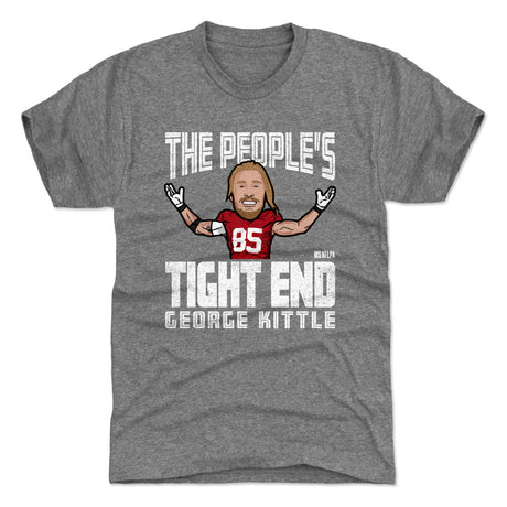 George Kittle Men's Premium T-Shirt | 500 LEVEL