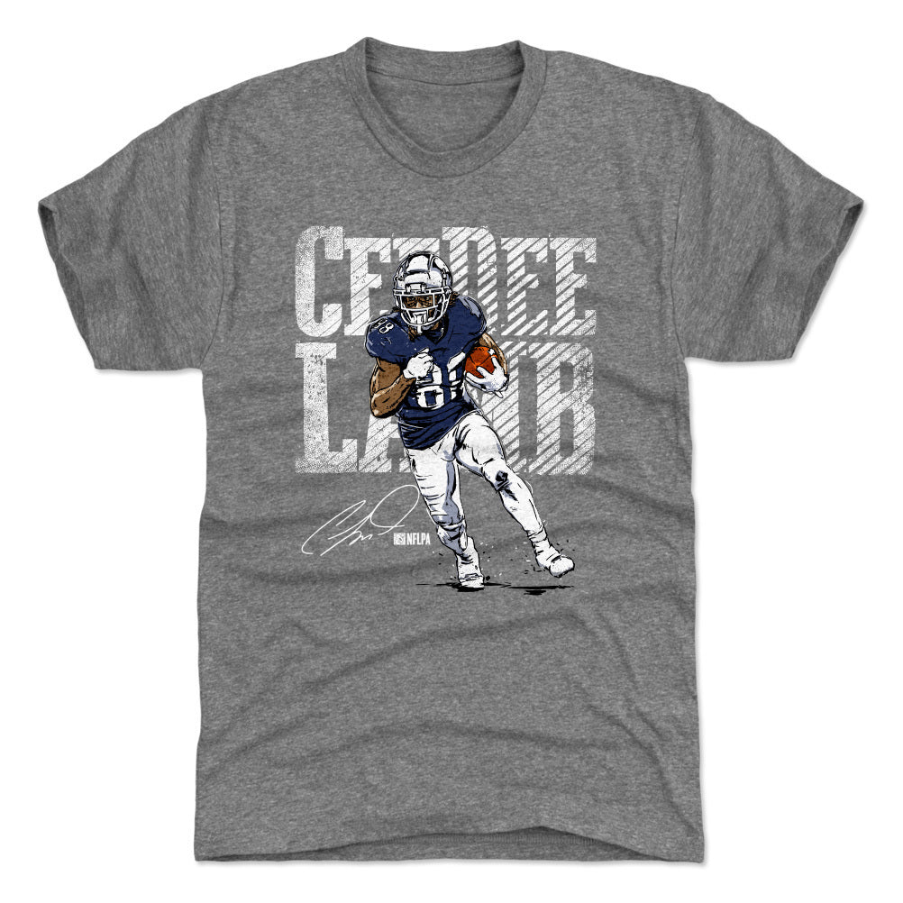 CeeDee Lamb Men&#39;s Premium T-Shirt | 500 LEVEL