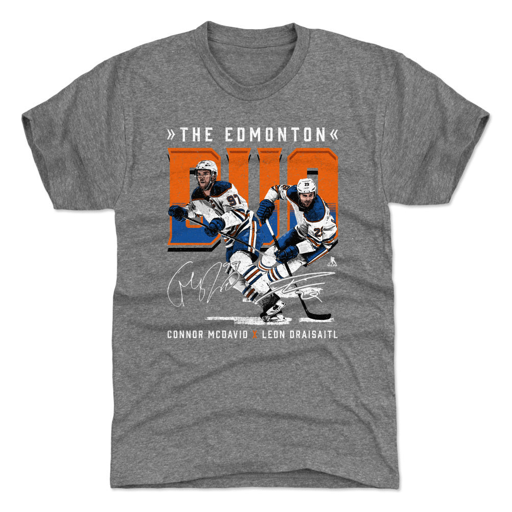Edmonton Oilers Men's 500 Level Connor McDavid Edmonton White T-Shirt