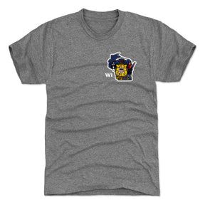 Wisconsin Men's Premium T-Shirt | 500 LEVEL