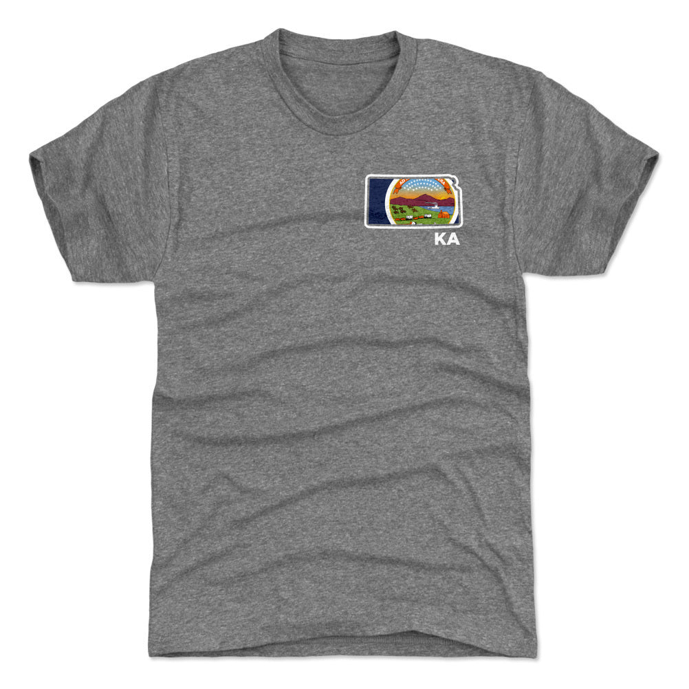 Kansas Men&#39;s Premium T-Shirt | 500 LEVEL