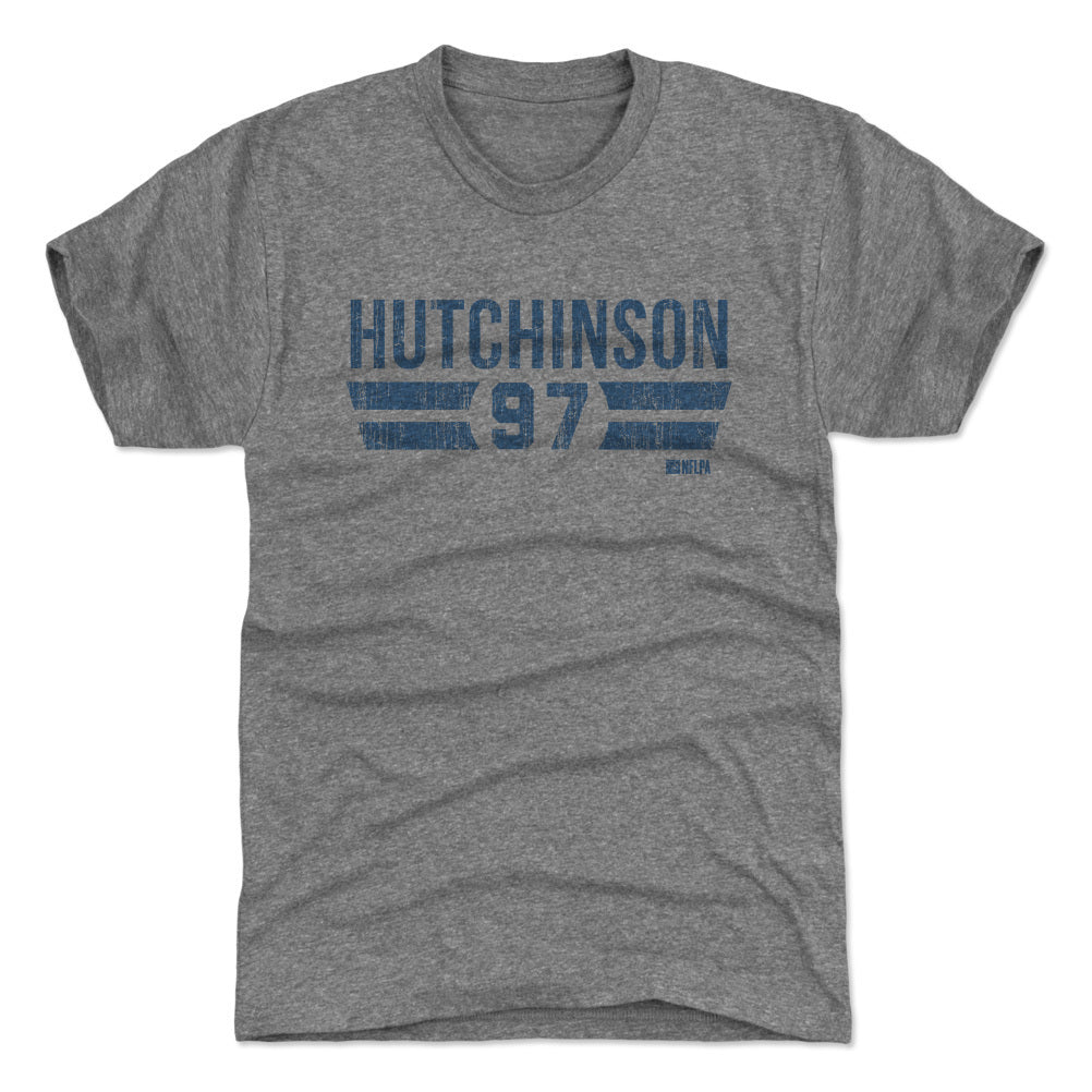 Aidan Hutchinson Men's Premium T-Shirt | 500 LEVEL