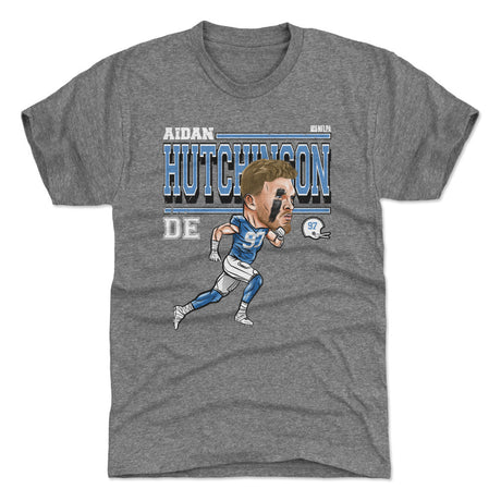 Aidan Hutchinson Men's Premium T-Shirt | 500 LEVEL