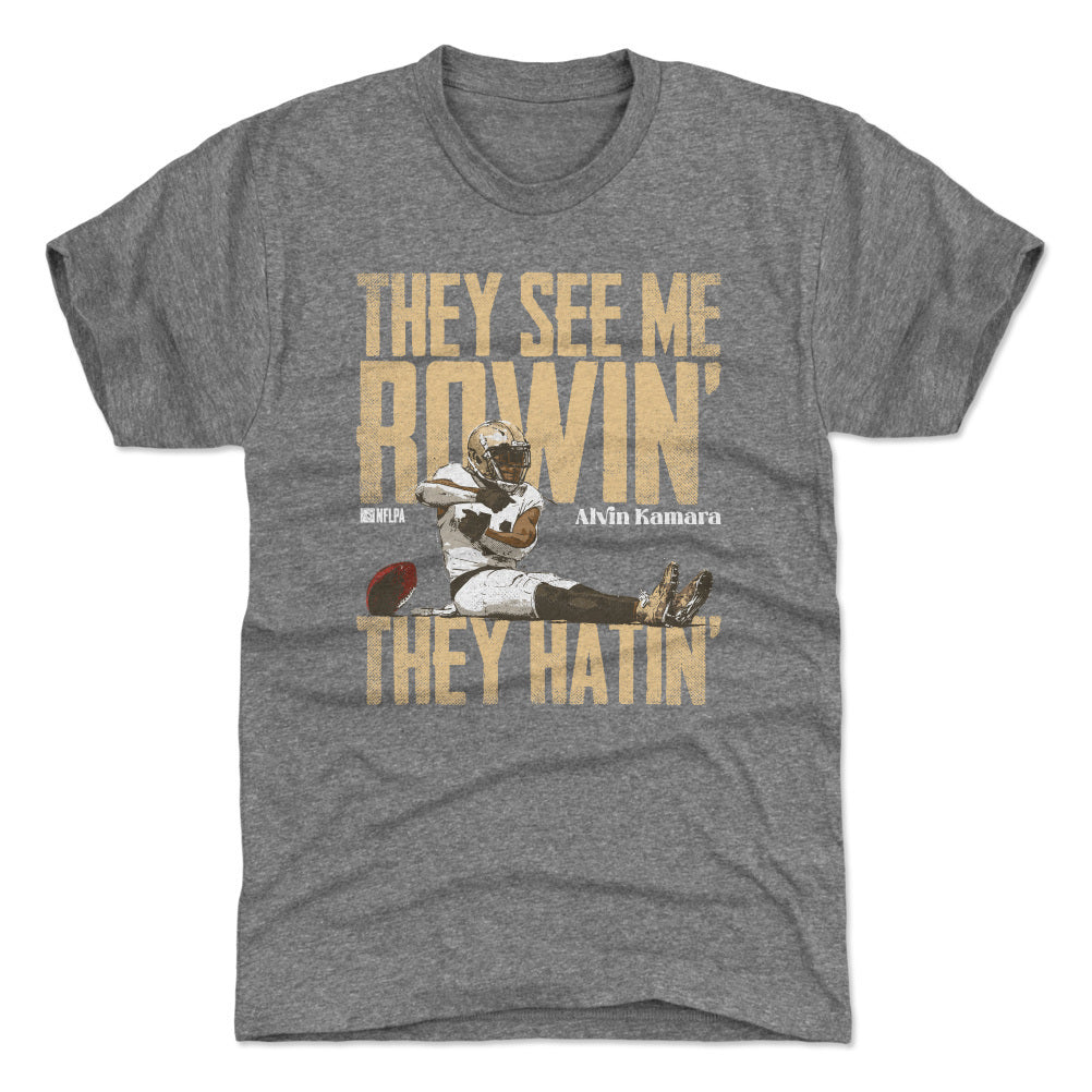 Alvin Kamara Men's Premium T-Shirt | 500 LEVEL