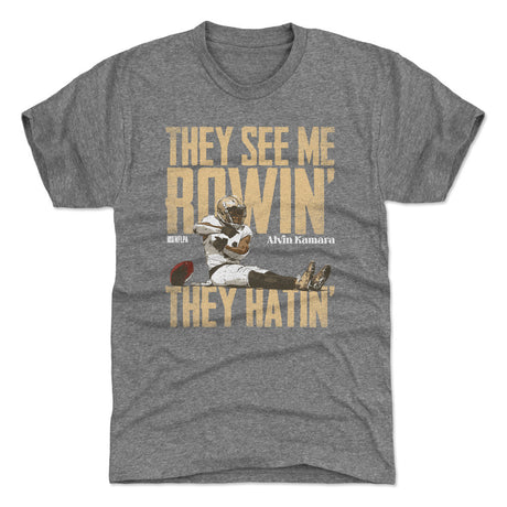Alvin Kamara Men's Premium T-Shirt | 500 LEVEL