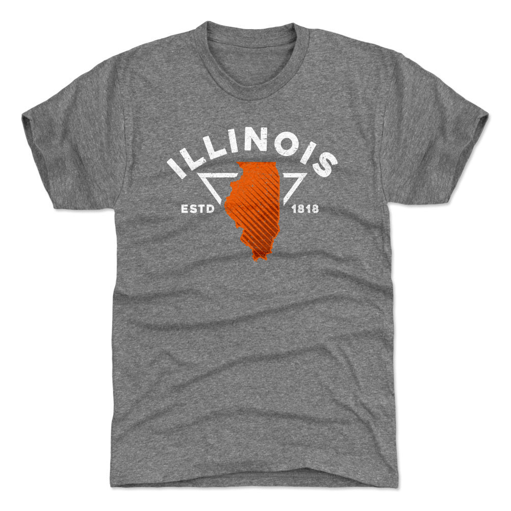 Illinois Men's Premium T-Shirt | 500 LEVEL