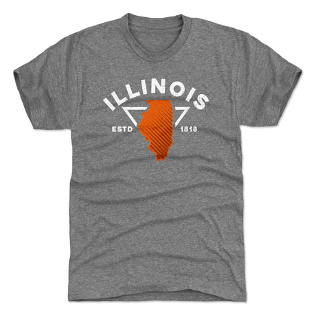 Illinois Men's Premium T-Shirt | 500 LEVEL
