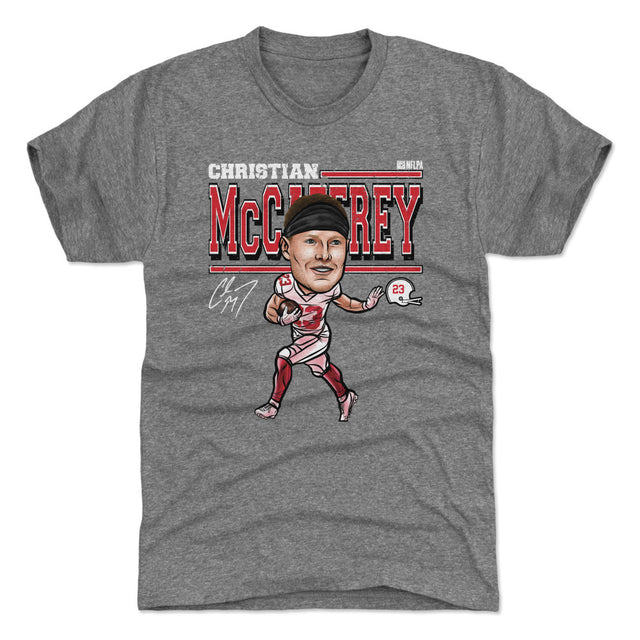 Christian McCaffrey Men's Premium T-Shirt | 500 LEVEL