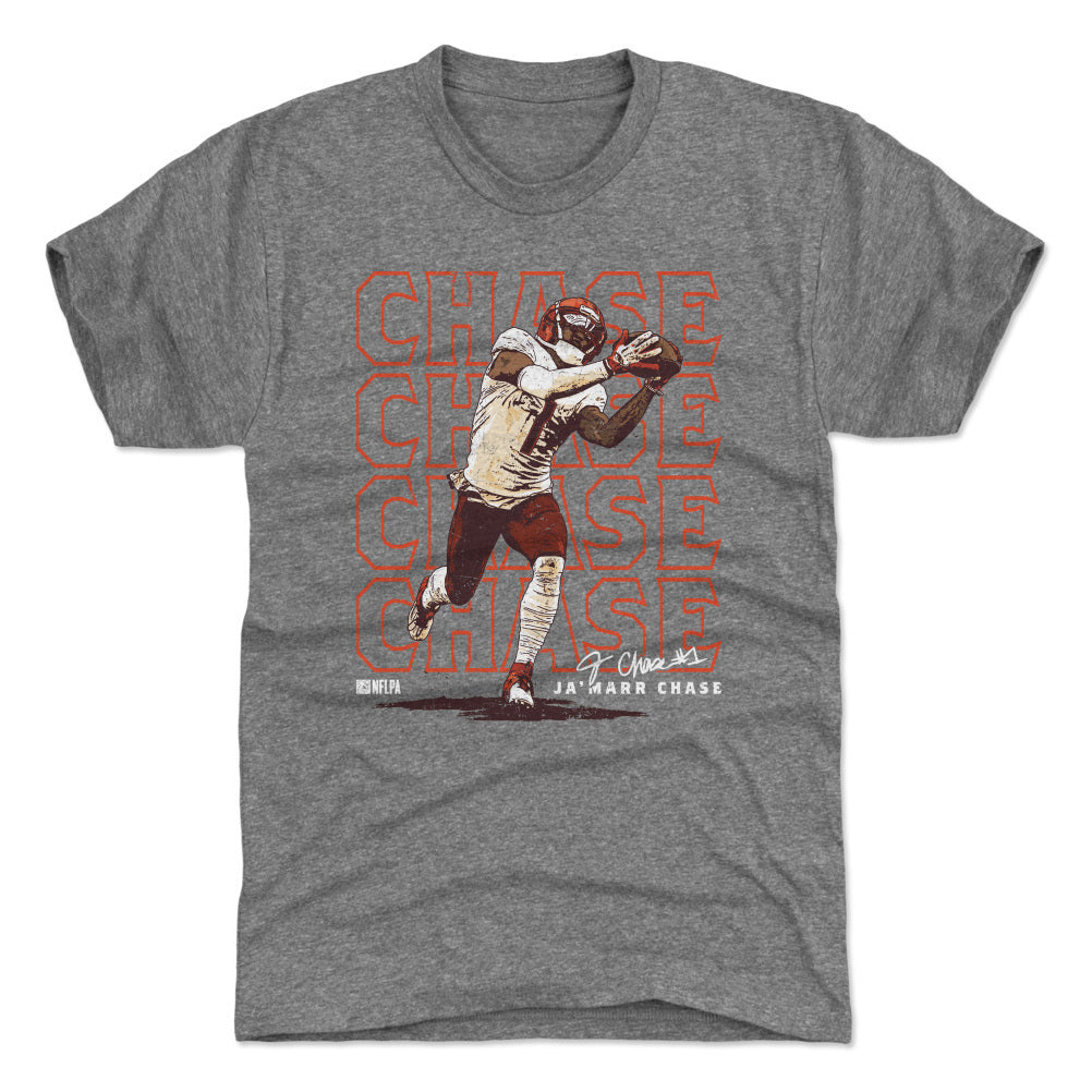 Ja'Marr Chase Men's Premium T-Shirt | 500 LEVEL