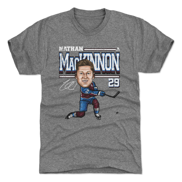 Nathan MacKinnon Men's Premium T-Shirt | 500 LEVEL