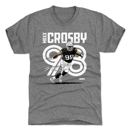 Maxx Crosby Men's Premium T-Shirt | 500 LEVEL