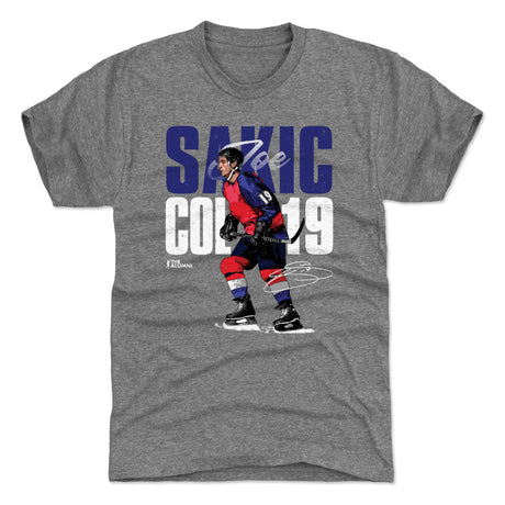 Joe Sakic Men's Premium T-Shirt | 500 LEVEL