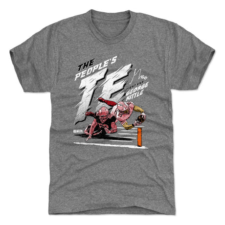 George Kittle Men's Premium T-Shirt | 500 LEVEL