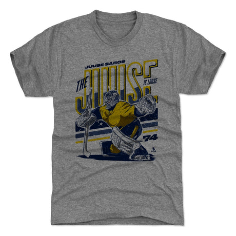 Juuse Saros Men's Premium T-Shirt | 500 LEVEL