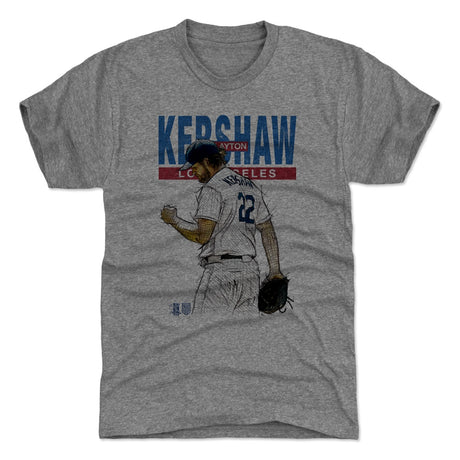 Clayton Kershaw Men's Premium T-Shirt | 500 LEVEL