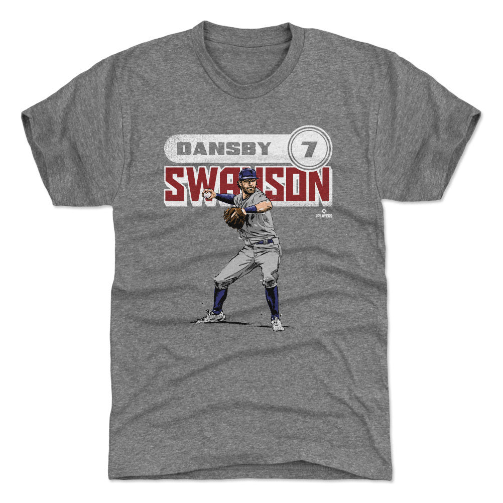Dansby Swanson Men's Premium T-Shirt | 500 LEVEL