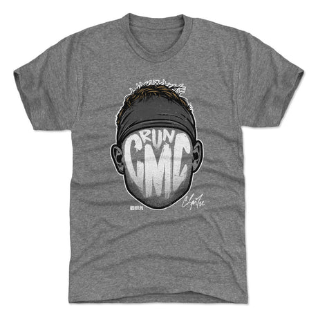 Christian McCaffrey Men's Premium T-Shirt | 500 LEVEL