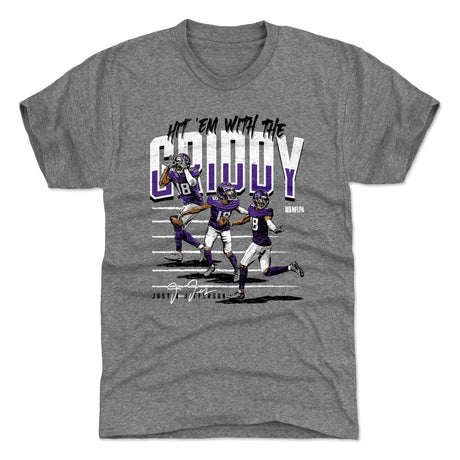 Justin Jefferson Men's Premium T-Shirt | 500 LEVEL