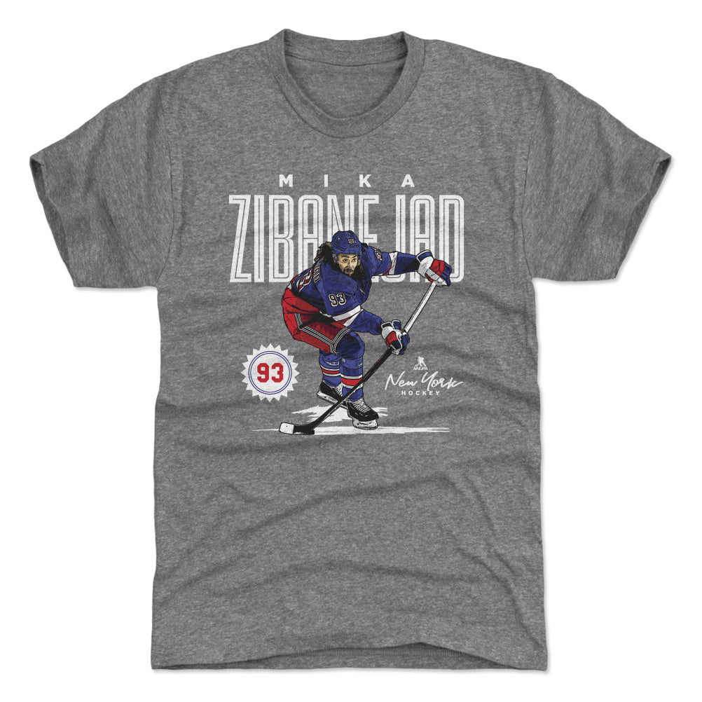 Mika Zibanejad Men's Premium T-Shirt | 500 LEVEL