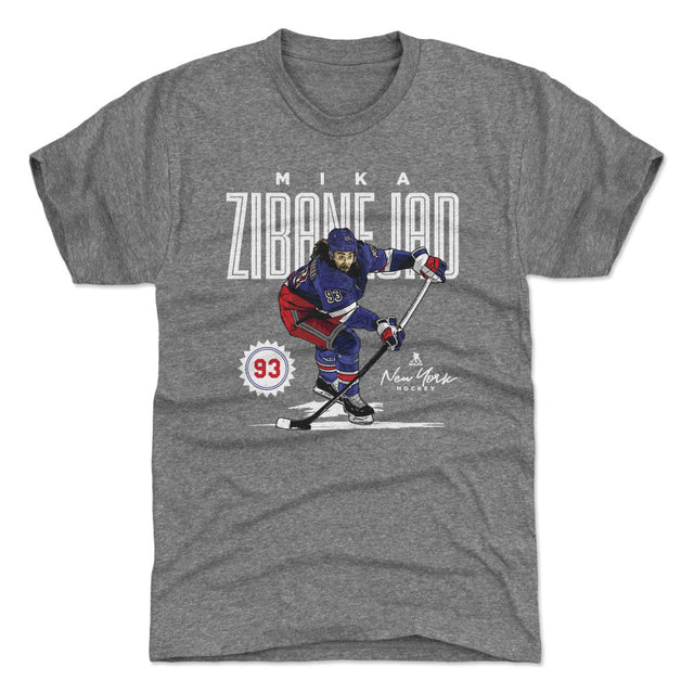 Mika Zibanejad Men's Premium T-Shirt | 500 LEVEL