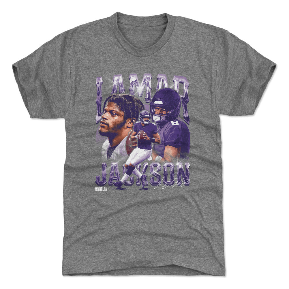 Lamar Jackson Men's Premium T-Shirt | 500 LEVEL