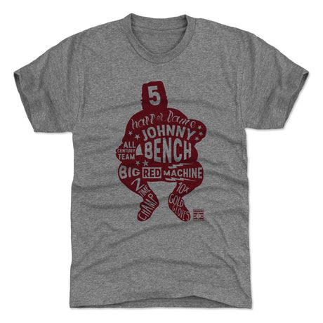Johnny Bench Men's Premium T-Shirt | 500 LEVEL