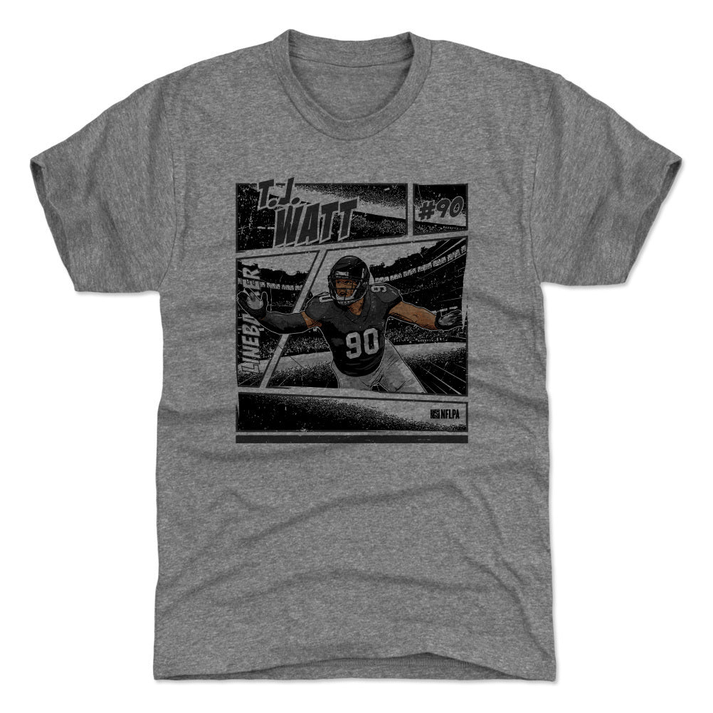 T.J. Watt Men's Premium T-Shirt | 500 LEVEL