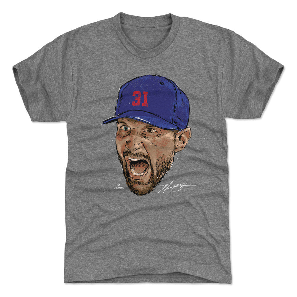 Spencer Strider Kids T-Shirt - Tri Gray - Atlanta | 500 Level Major League Baseball Players Association (MLBPA)