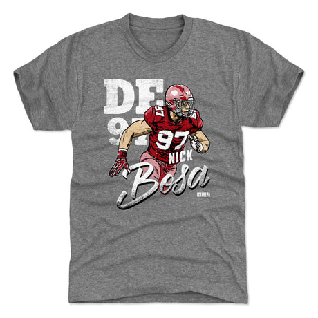 Nick Bosa Men's Premium T-Shirt | 500 LEVEL