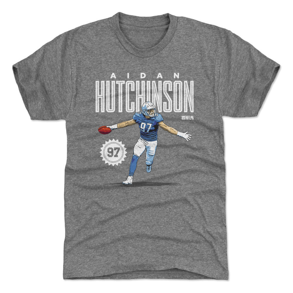 Aidan Hutchinson Men's Premium T-Shirt | 500 LEVEL