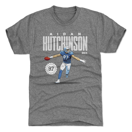 Aidan Hutchinson Men's Premium T-Shirt | 500 LEVEL