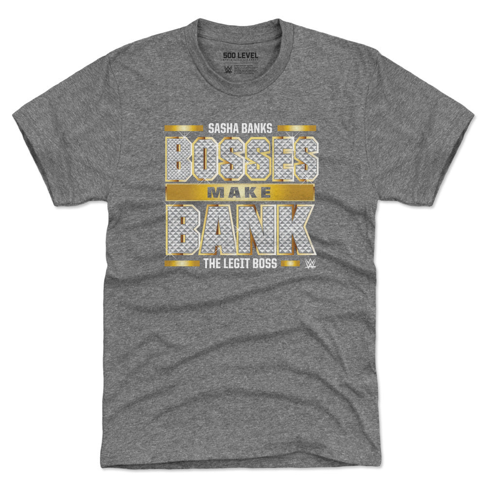 Sasha Banks Men&#39;s Premium T-Shirt | 500 LEVEL