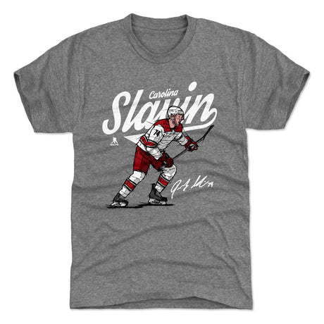 Jaccob Slavin Men's Premium T-Shirt | 500 LEVEL