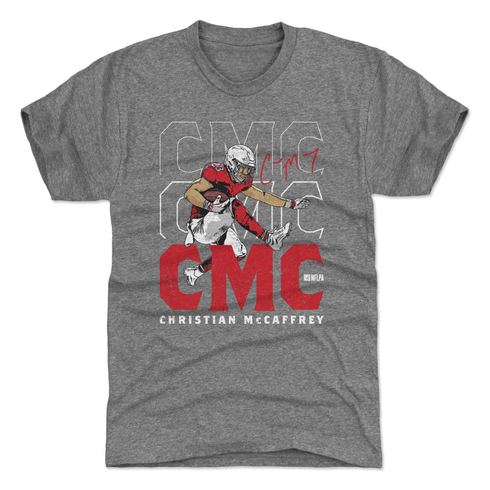 Christian McCaffrey Men's Premium T-Shirt | 500 LEVEL