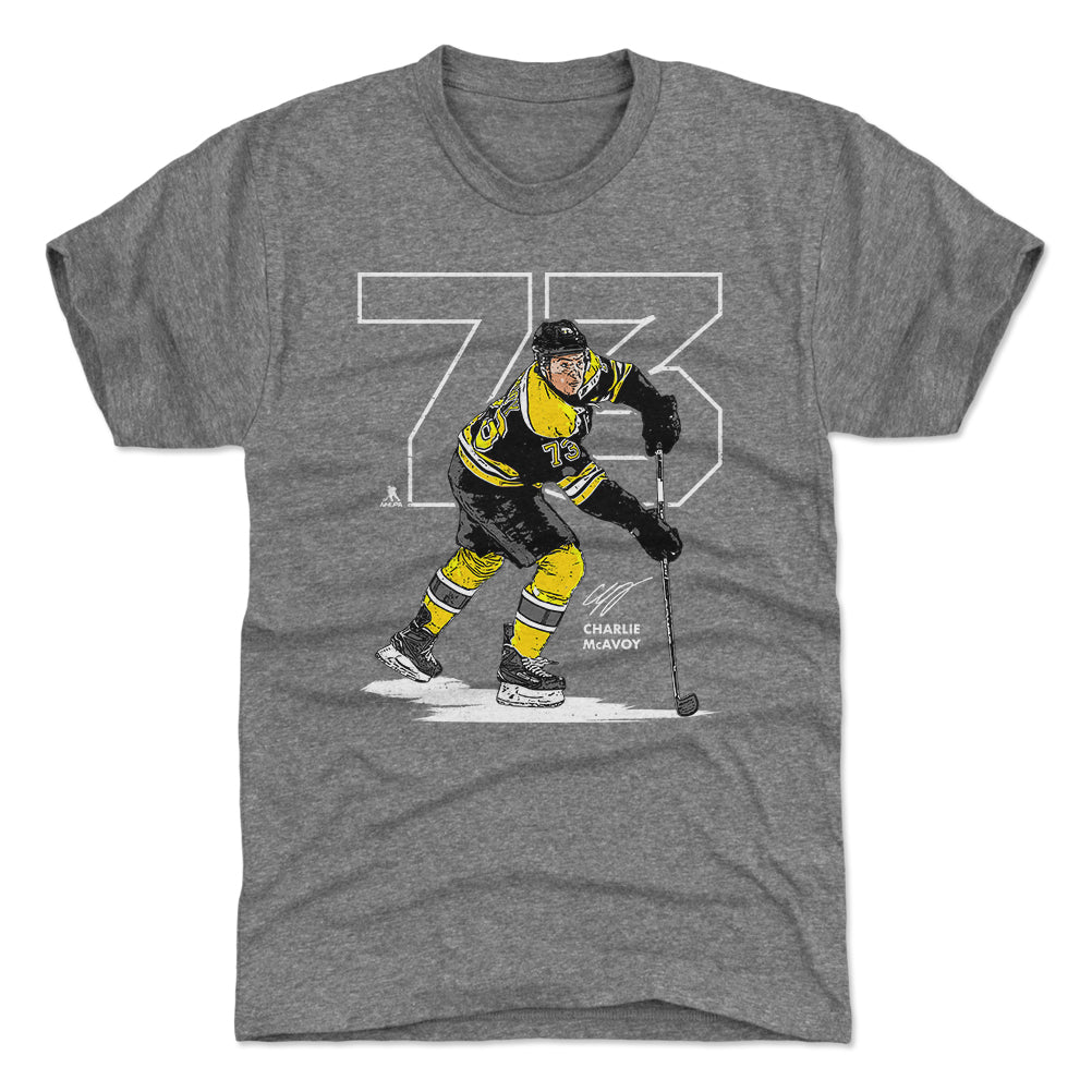 Charlie McAvoy Men's Premium T-Shirt | 500 LEVEL