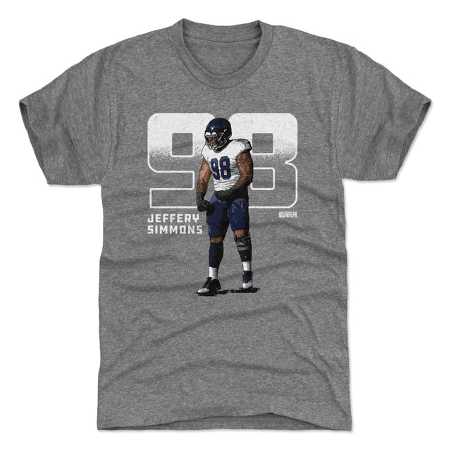 Jeffery Simmons Men's Premium T-Shirt | 500 LEVEL