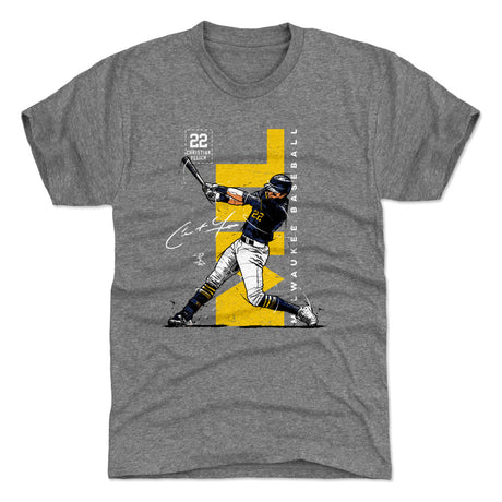 Christian Yelich Men's Premium T-Shirt | 500 LEVEL