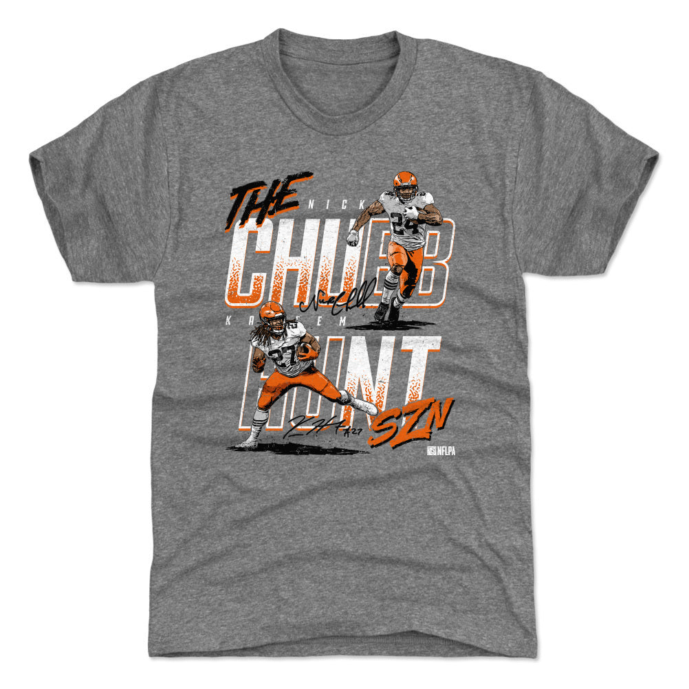 Nick Chubb Men's Premium T-Shirt | 500 LEVEL