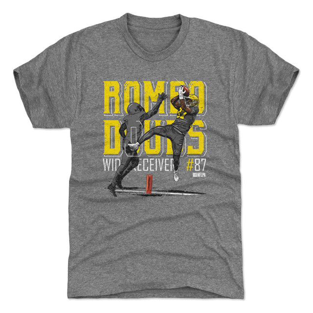 Romeo Doubs Men's Premium T-Shirt | 500 LEVEL