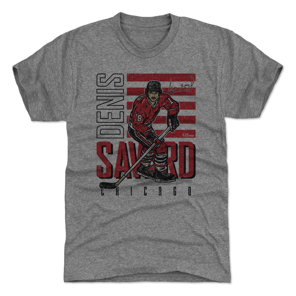 Denis Savard Men's Premium T-Shirt | 500 LEVEL