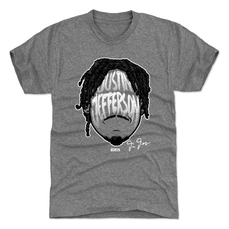 Justin Jefferson Men's Premium T-Shirt | 500 LEVEL