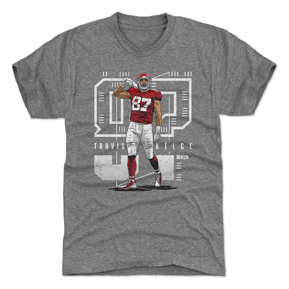 Travis Kelce Men's Premium T-Shirt | 500 LEVEL