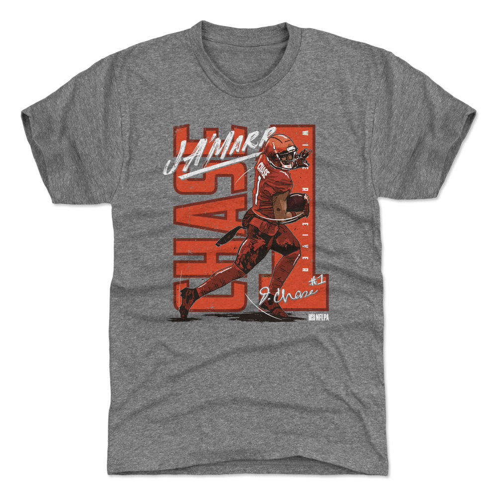Ja'Marr Chase Men's Premium T-Shirt | 500 LEVEL