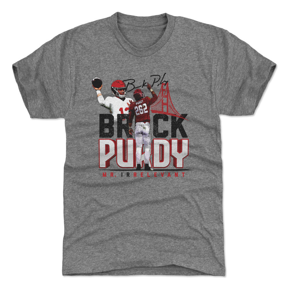 Brock Purdy Men's Premium T-Shirt | 500 LEVEL