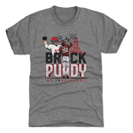 Brock Purdy Men's Premium T-Shirt | 500 LEVEL