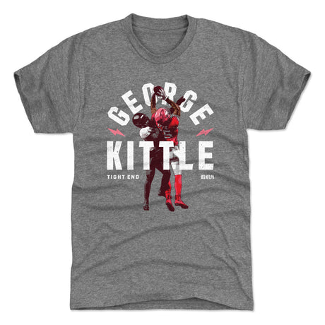 George Kittle Men's Premium T-Shirt | 500 LEVEL